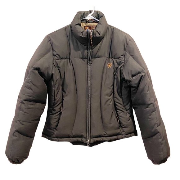 Ariat Down-Fill Puffer Riding Jacket Size Small - Picture 1 of 9